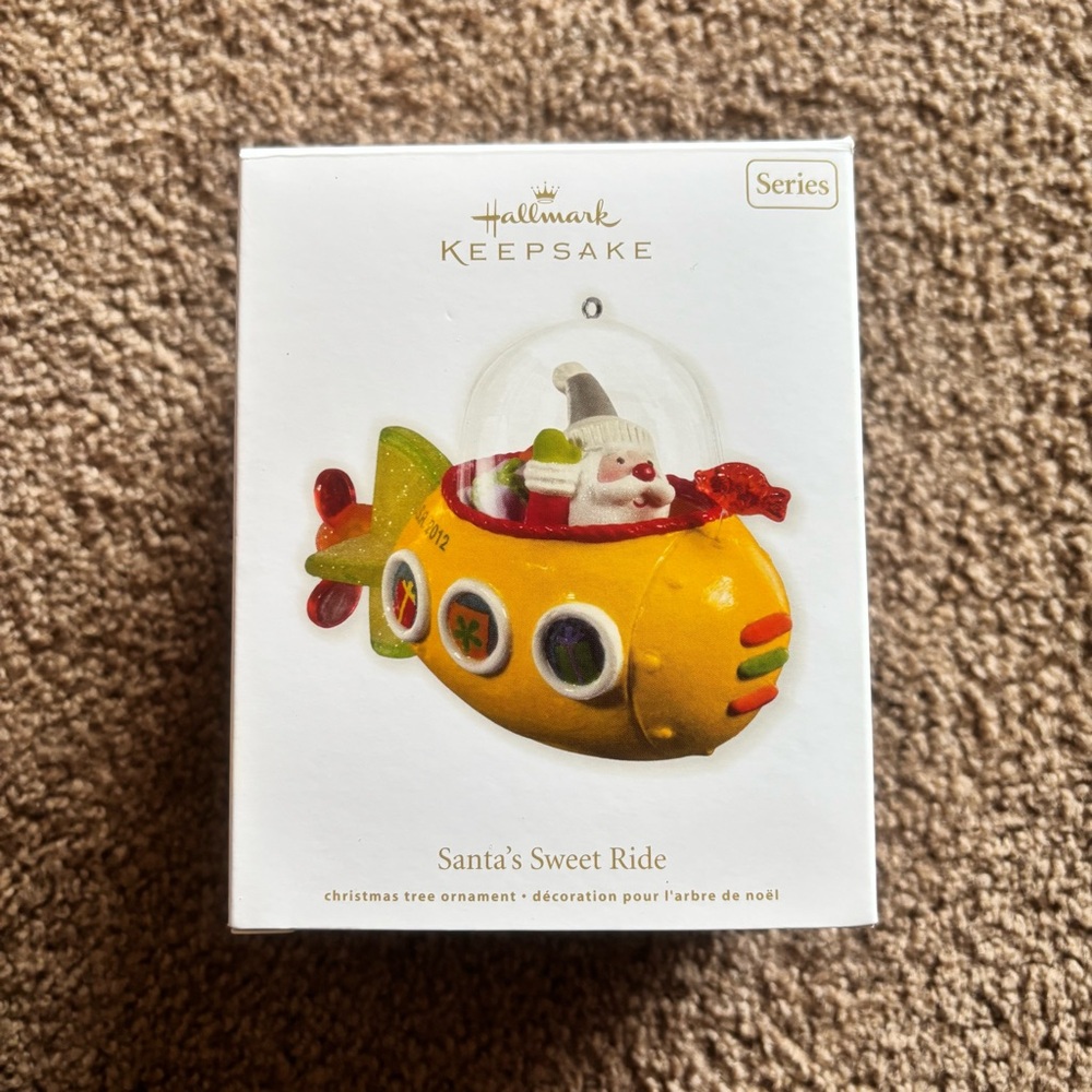 Hallmark Keepsake Santa's Sweet Ride Ornament
